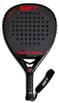 Obrázok produktu pre Sada rakety Black Wolf Padel
