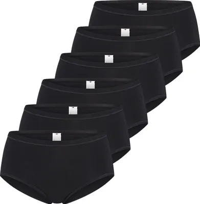 Produktbild von sloggi 6er Pack GO Daily Baumwolle High Waist Panty Hochwertige Baumwolle für besten Tragekomfort, Moderne High Waist Passform für perfekten Sitz, Elegantes Design mit Glanzeffekt am Bund