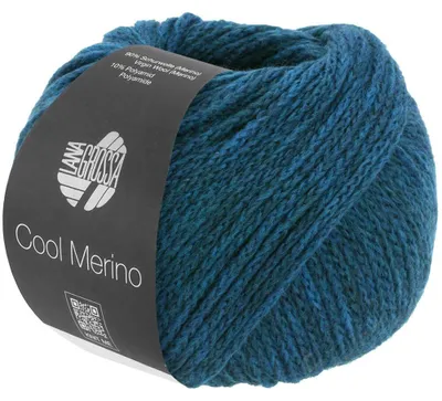 Produktbild von Lana Grossa COOL MERINO 50 g leichtes Kettengarn aus klassischer Wolle 150 m Farbe 005 - Petrolblau