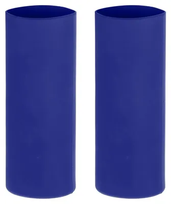 2er-Pack Silikon-Tumblerhülse, 30 oz, Blau