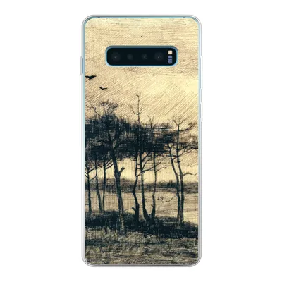 Produktbild von MuchoWow® Handyhülle Schutzhülle Hülle für Samsung Galaxy S10 Lite Kiefern im Sumpf - Vincent van Gogh Silikon Softcase Handy Hülle - Schutz
