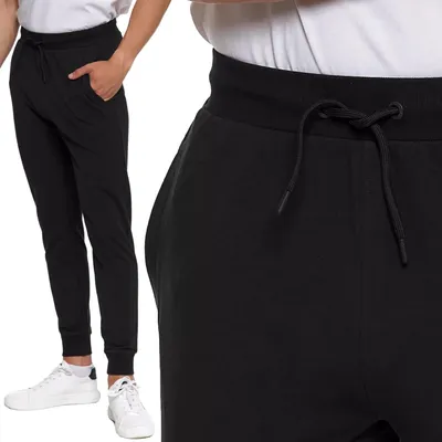 Imagen del producto de Pantalón de chándal para hombre de la marca Moraj, con puños, con bolsillos, de corte liso, color , talla M