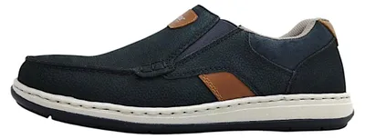 Immagine prodotto di Scarpe da uomo Rieker, modelli Jaipur, Ambor, Voronez, mocassini, colore blu, per il tempo libero