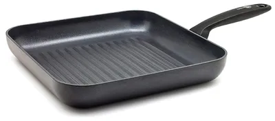 Grillpfanne 28 cm, Keramik-Antihaft, induktionsgeeignet, spülmaschinenfest