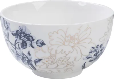 Produktbild von Müslischale PALMER'S SILK D. 13,5cm H. 7cm weiß blau Porzellan Creative Tops WA