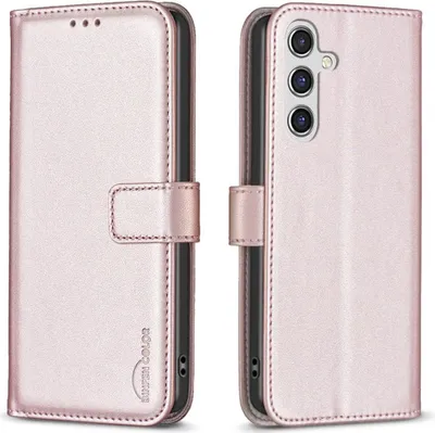 Produktbild von Samsung Galaxy A36 Hülle - BINFEN Klapphülle - Roségold