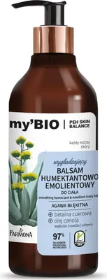 Obrázek produktu pro FARMONA my'Bio Vyhlazující, hydratační a pečující tělový balzám Modrá agáve 400 ml