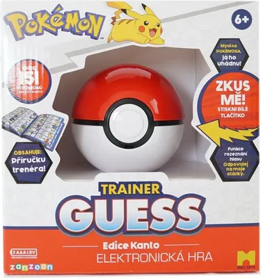 Produktbild von MAC TOYS QUIZY Pokémon Trainer CZ