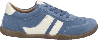 Produktbild von Josef Seibel Damen Sneaker Leder im Retro Look Wechselsohle 84811 Cassandra 11, Größe:37 EU, Farbe:Blau
