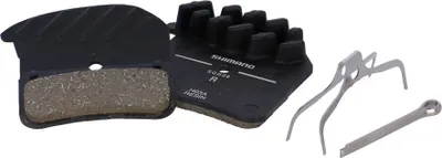Produktbild von Shimano Y1XM98020, Fahrradbremsbelag, Schwarz, Edelstahl