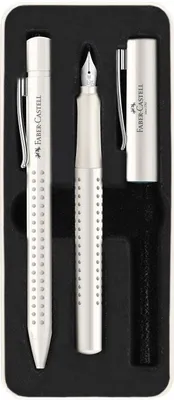 Produktbild von Faber-Castell Geschenkset "GRIP 2010" Kokosmilch – Blau