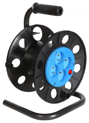 Immagine prodotto di Tamburo + Presa 4*2P + Cavo Lungo Fino A 50 M - E+19-451