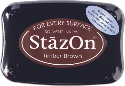 Produktbild von Tsukineko StazOn Stempelkissen Timber brown