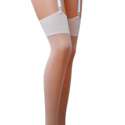 Immagine prodotto di PE ST001 Calze con bretelle bianche 17den 3/4