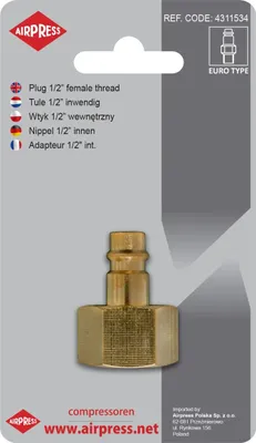 Immagine prodotto di Componenti del sistema di aria compressa, raccordi AIRPRESS 4311534