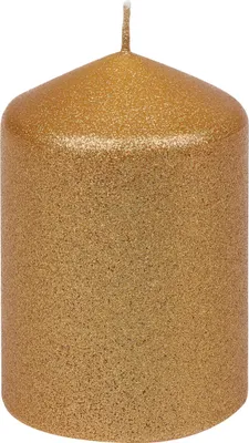 Produktbild von Weihnachtskerzen Stumpenkerze "Kiew" Rotgold 100/67 mm