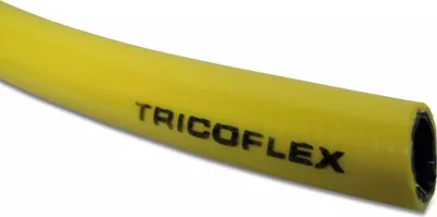 Produktbild von 25m Tricoflex Gartenschlauch Wasserschlauch gelb 1/2" Zoll PVC 12,5mm 10bar