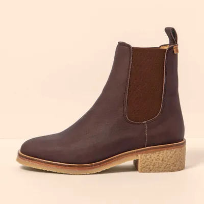 Produktbild von El naturalista Schnürstiefel mit hoher absatz N5941 WAX NAPPA BROWN / IRATI Farbe Brown