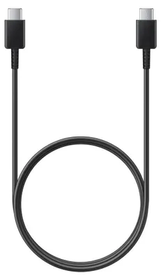 Immagine prodotto di Cavo Samsung EP-DN970 per ricarica e sincronizzazione, connettori USB-C a USB-C, lunghezza 1 metro, colore nero, confezione singola