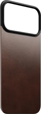 Image de Nomad Horween cuir back iPhone 17 Pro Max – Cuir Horween des États-Unis – Fixation par MagSafe magnétique – Compatibilité avec le chargement MagSafe & Qi2 - Marron