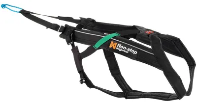 Hundegeschirr Freemotion, Schwarz, Größe 6