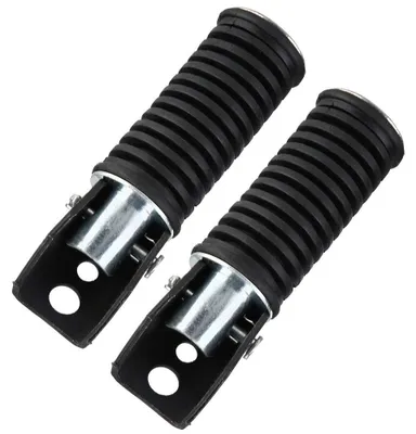 Immagine prodotto di Poggiapiedi per moto - 1 paio di pedali poggiapiedi per passeggero, pedali poggiapiedi posteriori per moto per GN125 / QJ25 / GS125 / GT125-5