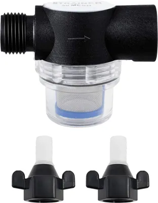 Image de Filtre à eau universel, avec filtre fin amovible pour pompes à eau et installations domestiques