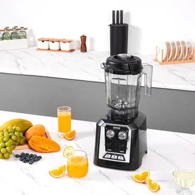 Zdjęcie produktu dla Blender Profesjonalny - Moc 1400 W - Pojemność 2 litry - Miska z tworzywa sztucznego - Czarny - Powerblender