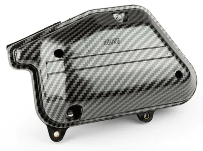 Imagen del producto de Caja de filtro de aire MOTOFORCE, diseño tipo carbono, para Yamaha Bw's/Slider