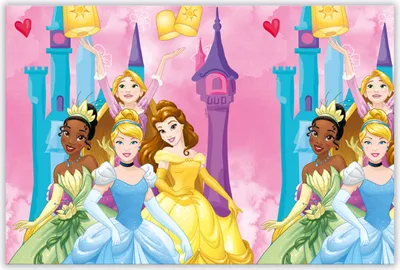 Immagine prodotto di Procos, tovaglia di carta "Disney Principessa, Vivi la tua storia", 120x180 cm