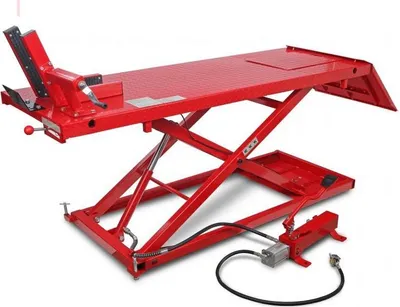 Produktbild von HBM 700 kg Motorrad-Hebetisch - Rot