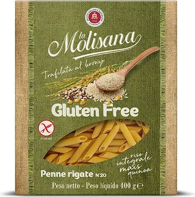 Zdjęcie produktu dla Bezglutenowy makaron penne rigate nr 20 400g - la Molisana