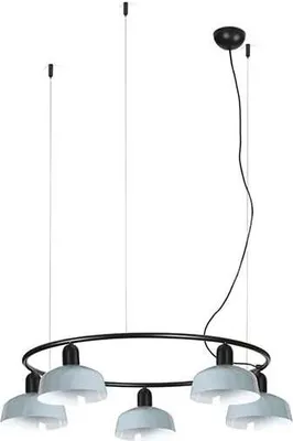 Produktbild von TATAWIN S Pendelleuchte graublau 20343-142-5L