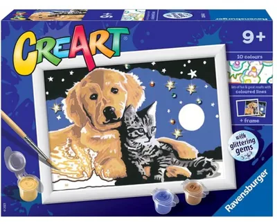 Produktbild von Ravensburger 20045, 9 Jahr(e), Acryl, Kanvas, Mehrfarbig