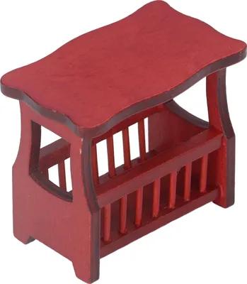 Productafbeelding van 1:12 Poppenhuis theetafel, doe-het-zelf, houten miniatuur koffermeubilair, modelaccessoire, rollenspel, speelgoed