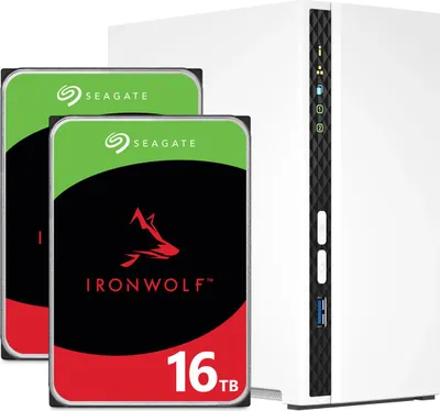 Image de Serveur NAS Qnap TS-233 32 To (2 x 16 To) Seagate IronWolf