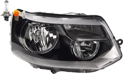 Produktbild von Johns, Scheinwerfer Halogen passend für VW Transporter T5 11/2009 - Rechts Leuchtmittel 7E1941016C 7E1941016AA 7E1941016G 7E1941016J 7E1941016K 7E1941