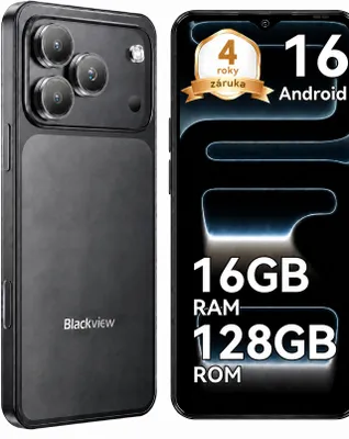 Obrázek produktu pro 2026 Blackview WAVE 7C – mobilní telefon bez smlouvy, 6,56", Android 16, 16 GB + 128 GB/2 TB TF, Face ID, 5000 mAh, 32 MP, Dual-SIM, Wi-Fi 5, IP54