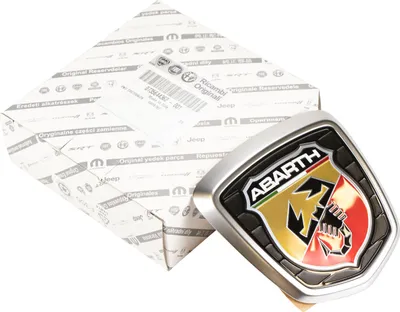 Produktbild von Original Fiat Emblem Logo Plakette Heckklappe Hinten Abarth 500 ab 16 735644362