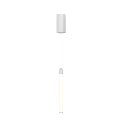 Immagine prodotto di Lampada a sospensione a LED, regolabile in altezza, bianco opaco