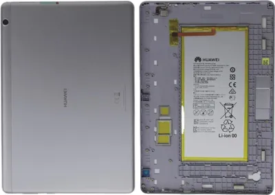 Produktbild von Original Huawei MediaPad T3 10" Akkudeckel AGS-L09 + Akku HB3080G1EBW Silber Neu