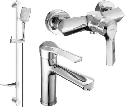 Produktbild von Mexen Sabre DF62 Brausegarnitur, Chrom - 72104DF62-00