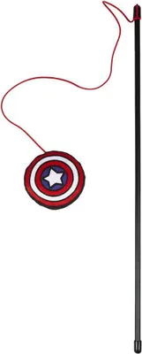 Produktbild von Katzenspielzeug Marvel Schwarz Rot