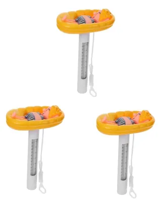 Productafbeelding van Set van 3 Drijvende Thermometers voor Babyzwembad
