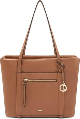 Produktbild von L.CREDI Schultertasche Merle Shopper Cognac hellbraun