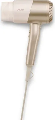 Image de BEURER HC 40 Iconic Pro Sèche-cheveux, Couleur:Or/Blanc