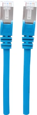 Produktbild von INTELLINET Patchkabel Cat6a-Stecker/Cat7-Rohkabel 1,5m blau