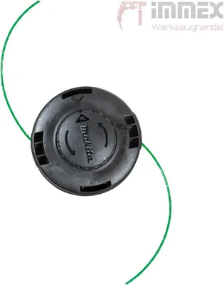 Produktbild von Makita 191D92-5, Bürstenschneidkopf, Schwarz, Metall, Nylon, Kunststoff, DUR189, 1 Stück(e), 2 mm
