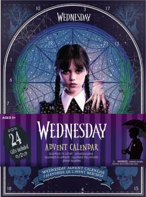 Immagine prodotto di Kalendarz Adwentowy Wednesday 2025 - 24 Tematyczne Upominki