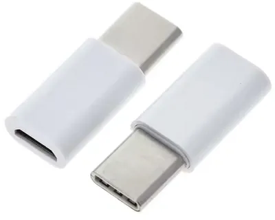Productafbeelding van Micro USB naar USB-C adapter - Converter - Micro USB - USB-C - Adapter - 2 stuks - CHPN